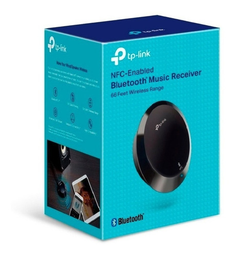 Imagen 1 de 2 de Receptor Audio Bluetooth 4.1 Nfc Tp-link Ha100 