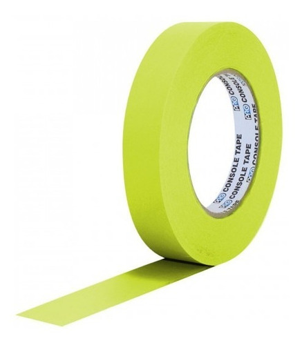 Cinta Gaffer Tela Amarillo Fluor 1   45 Mts / Lightsolution