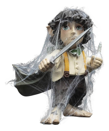 Lord Of The Rings - Frodo With Spiderweb - Mini Epics Weta