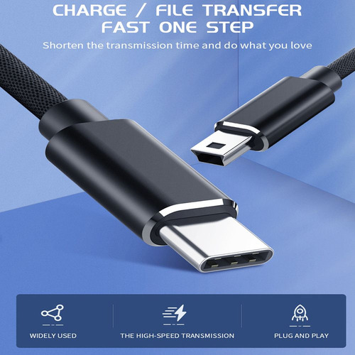 Cable De Carga Rápida De Sincronización De Datos Usb Tipo C