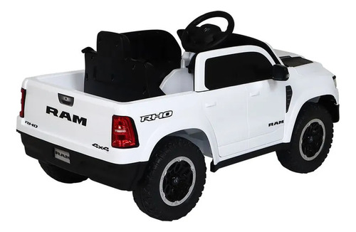 Carro Elétrico Infantil Dodge Ram Branco 12v 946101 Belfix