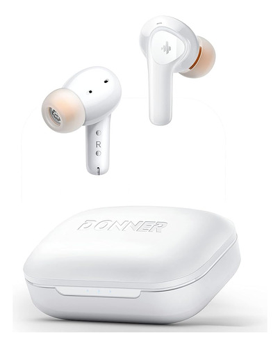 Donner Noise Cancelling Wireless Earbuds, Bluetooth 5.2 Auri