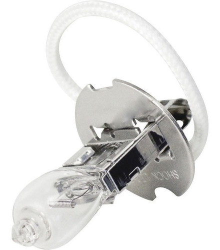 Lampada Shocklight Halogena Standart H3 12v 55w Pk22s