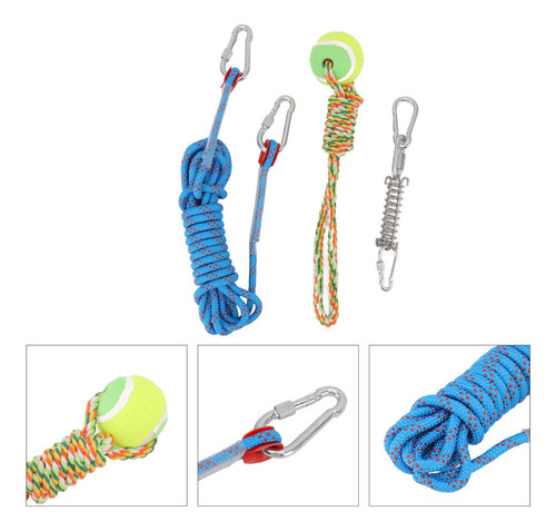 P Juguetes De Cuerda Para Perros Spring Pole, Interactivos,