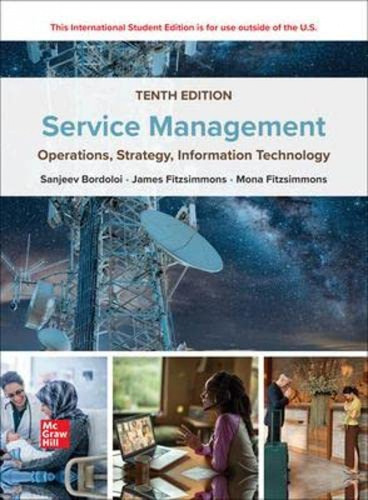  Service Management: Operations Strategy Info Technology  - 