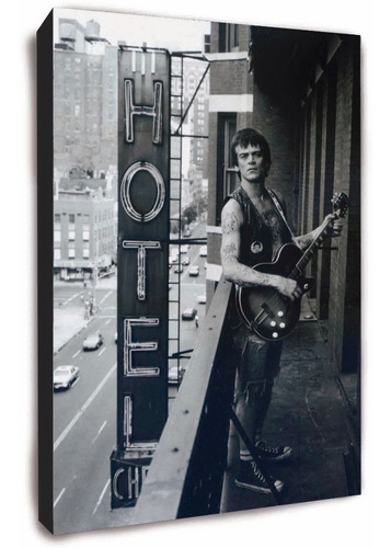 Cuadro De Dee Dee Ramone En Hotel Y De Toda La Banda Ramones