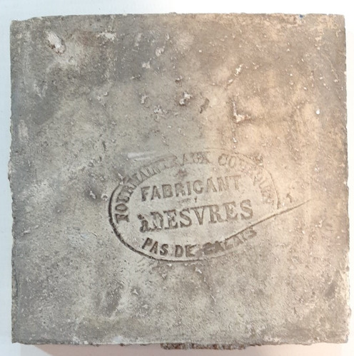 Imagen 6 de 6 de Antiguo Azulejo Pas De Calais 7692