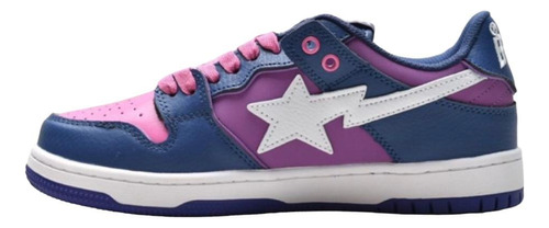 Sneakers A Bathing Ape Bape Sk8 Sta Blue Purple 