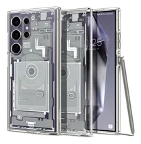 Comprar Estuche Funda Antichoque | Spigen Ultra Hybrid Zero One | Para Samsung Galaxy S24 Ultra | Color Blanco | Antideslizante Delgado Flexible | Protección De Grado Militar