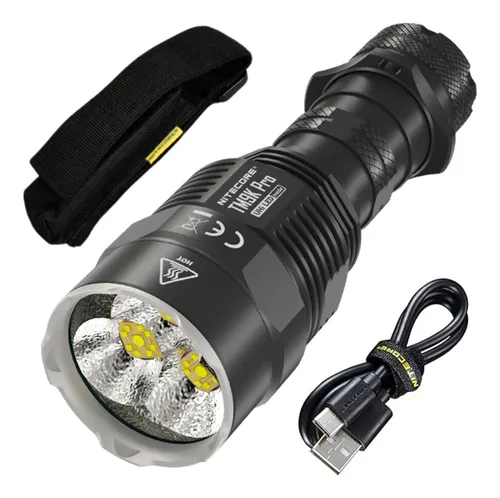 comprar Linterna Nitecore TM9k Pro de 9900 lúmenes, 510 metros, luz LED blanca