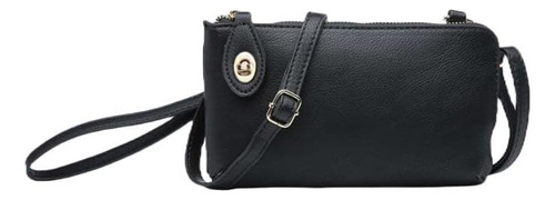 Jen & Co. Kendall Bolso Bandolera Para Mujer, Negro - Monede