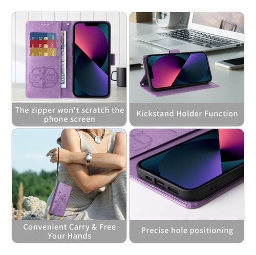 Funda De Piel Tipo Cartera Con Ranura Para Tarjetas Y Ranuras Para Xiaomi Poco M5s M4 M3