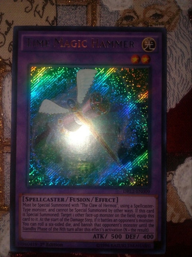 Time Magic Hammer Inglés Yugi-oh Original Konami