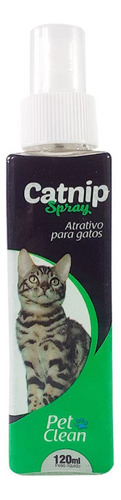 Spray Catnip Erva Do Gato Calmante Pet Clean 120ml