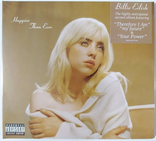 Cd Billie Eilish Happier Than Ever Nuevo Y Sellado