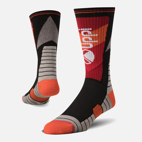 Calcetin Hombre All Mountain Ski Socks Ab Rojo Lippi