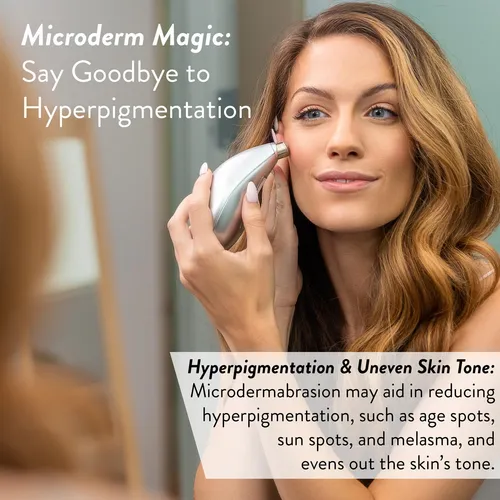 Microderm Glo Máquina De Microdermoabrasión De Diamante Y.