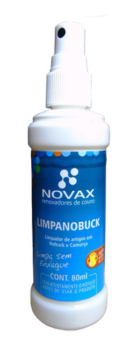 Limpa Nobuck - Limpador De Nobuck E Camurça - Novax - 80ml