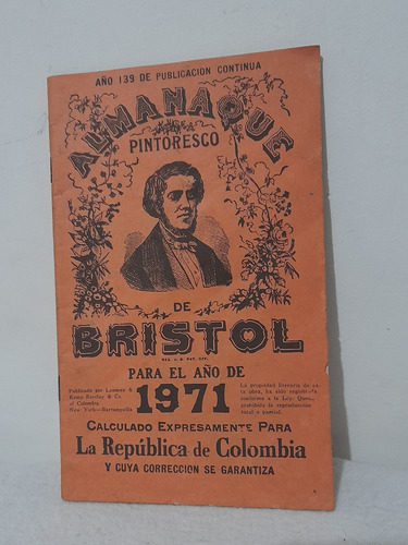 Almanaque Bristol / Para El Año 1971