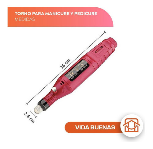 Torno Manicure Torno Para Uñas Pulidor De Uñas /9334