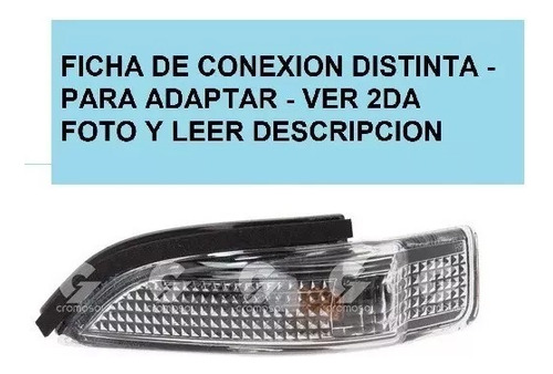 Luz Espejo Ext Toyota Etios 2013 15 2016 2019 2021 2022 Izq