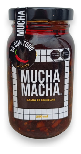 Mucha Macha Salsa De Semillas Picante 250ml