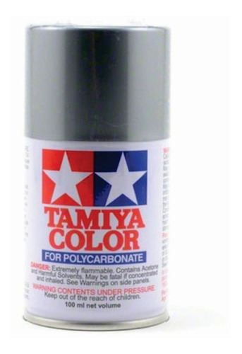 Tamiya Pintura Plata 100 Ml Lexan P/carrocerías R/c Ps-12