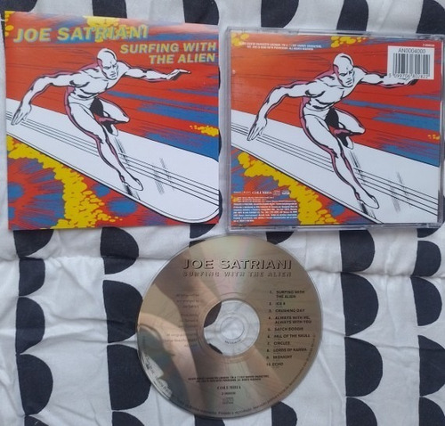 Cd Joe Satriani - Surfing With The Alien