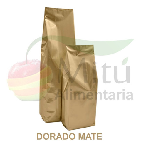 Bolsa Empaque Trilaminado Para Café O Té - 250 G X 100 Und