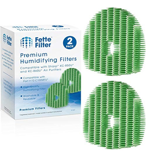 Fette Filter -2 Filtro Humidificador De Repuesto Compatible 