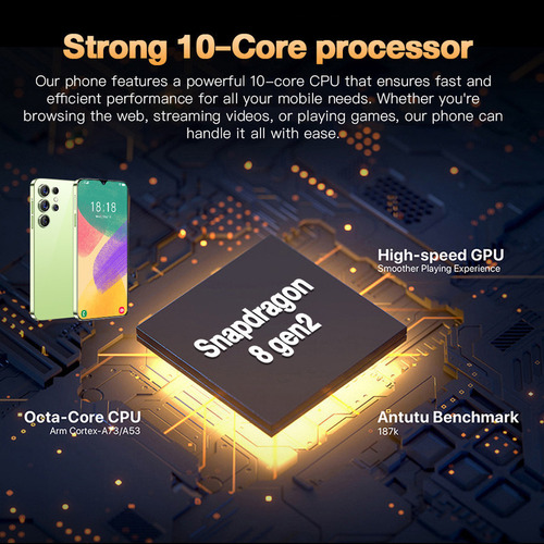 Para Teléfonos Inteligentes S23ultra De 16 Gb+1 Tb, 7.3 5g