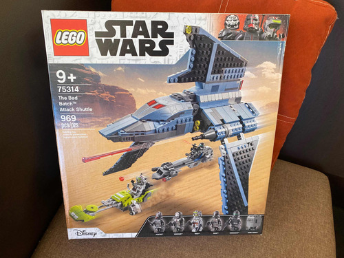 Lego 75314 The Bad Batch Attack Shuttle Nuevo 75316