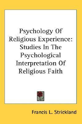 Libro Psychology Of Religious Experience : Studies In The...