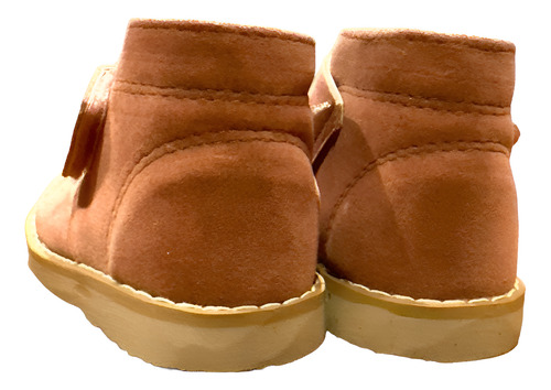 Botas Botitas Gamuza C/ Velcro Chavito Infantil Niños Niñas