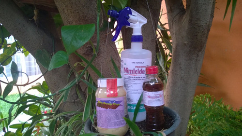Imagen 9 de 9 de Jabón Potásico, Aceite De Neem, Atomizador Y Peatmos-perlita