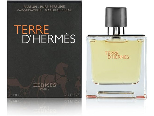 Terre D' Hermes By Hermes For Men. Parfum Spray 2.5 Oz / 75