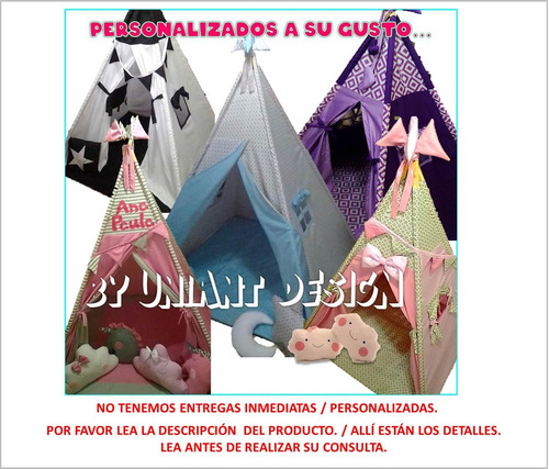 Tipi Teepee Tepee Yute Bolsas Navidad Casita Cajas