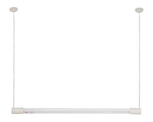 Imagem 5 de 6 de Pendente Slim Para Lâmpada Tubular Led Preto / Branco