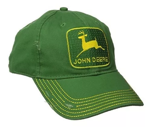 John Deere Ncaa Gorra Con Logo Vintage Para Hombre