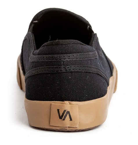 Imagen 5 de 5 de Zapatillas Panchas Va Skate Negro/caramelo Lona Envió Gratis