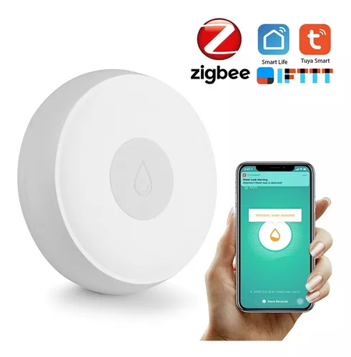 Sensor Derrame Agua Zigbee Para Tuya / Smartlife / Ewelink