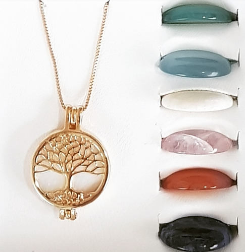 Combo Secret Coins Com Pedras Naturais Brasileiras