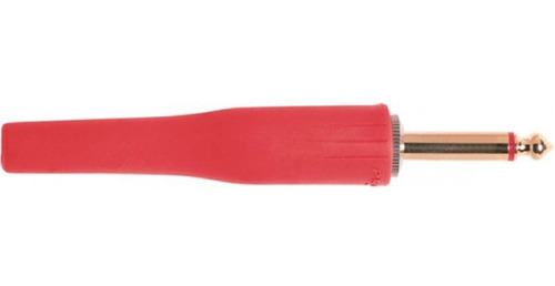 Conector Proel S290rd Mono 6.3 Mango Rojo Rojo Pvc