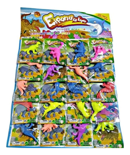 Pack 20 Crescencios Dinosaurio Juguete Sorpresa Piñata