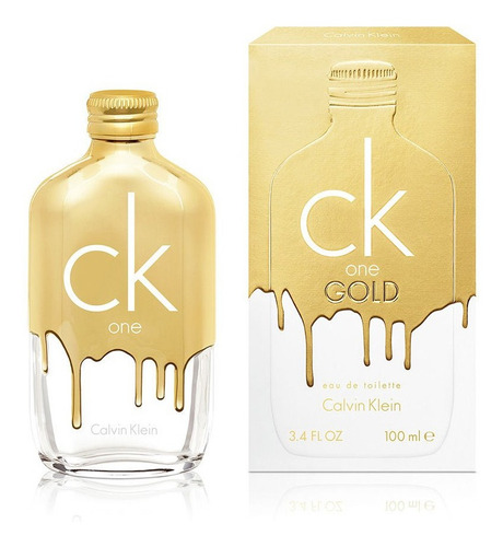 Ck One Gold Edt 100ml Silk Perfumes Original Ofertas