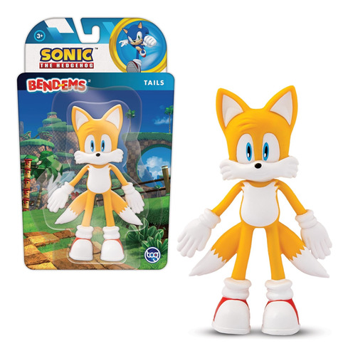 Figura Tails 13 Cm Flexible - Sonic The Hedgehog