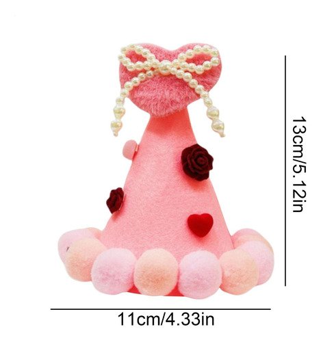 Sombrero Para Perro Del Día De San Valentín Sombrero De Amor