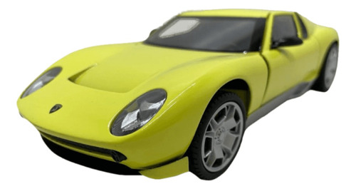 Lamborghini Miura Amarillo - Escala 1:24 