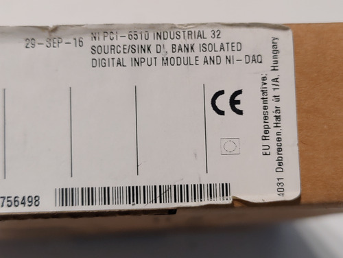 National Instruments Pci-6510 (Usado)