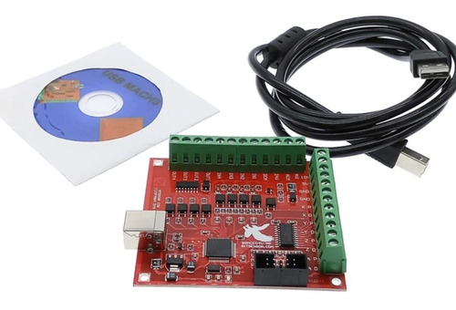 Tarjeta Controladora Cnc Usb Mach3 100khz 4 Eje Bitsensor